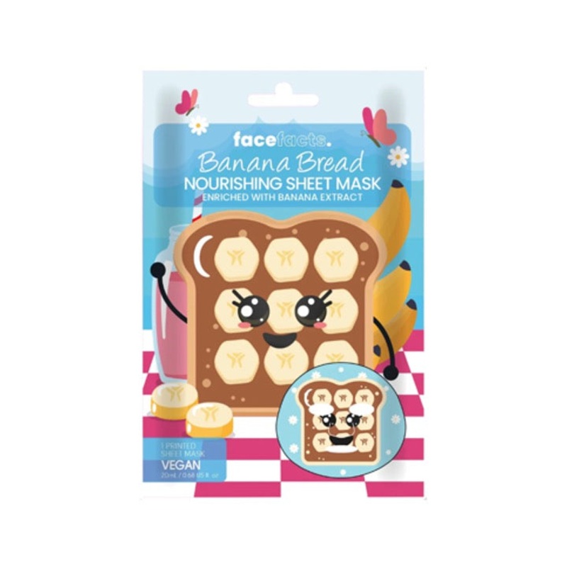 Face Facts Banana Bread Sheet Mask