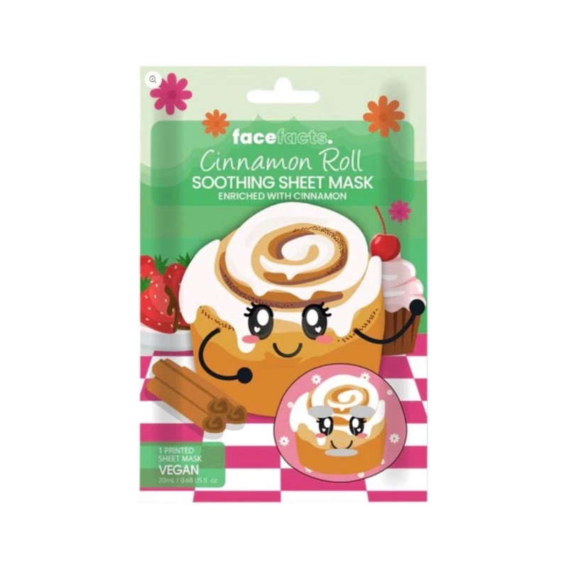 Face Facts Cinnamon Roll Sheet Mask
