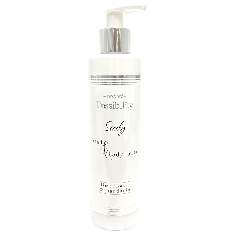 Possibility Secret Hand & Body Lotion Sicily W Lime Basil & Mandarin