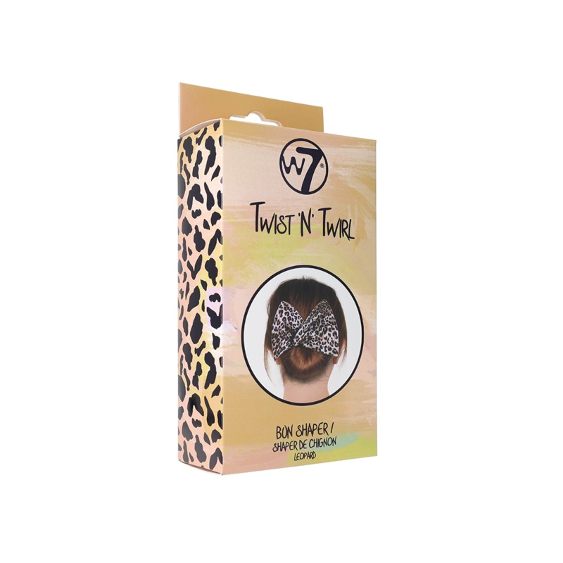 W7 Twist N Twirl Bun Shaper Leopard