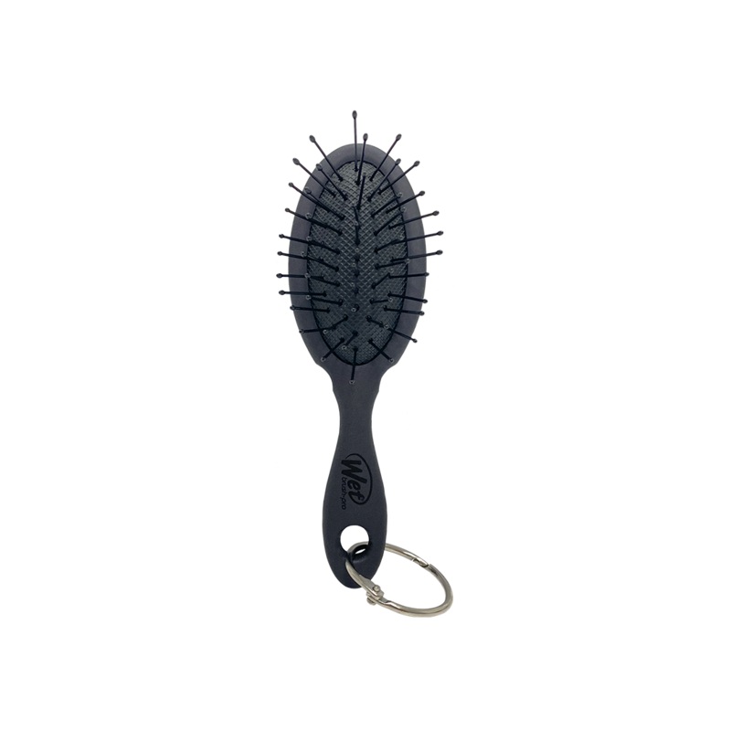 Wet Brush Mini Detangler With Key Chain Black
