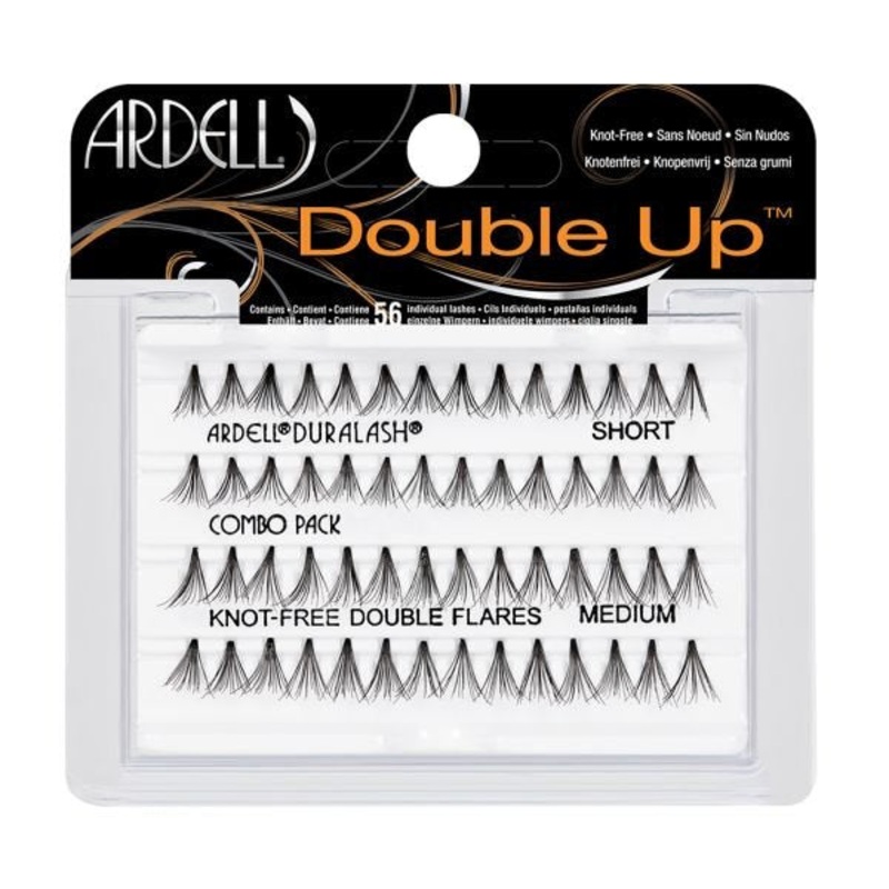 Ardell Double Up Individual False Lashes Short Medium Combo