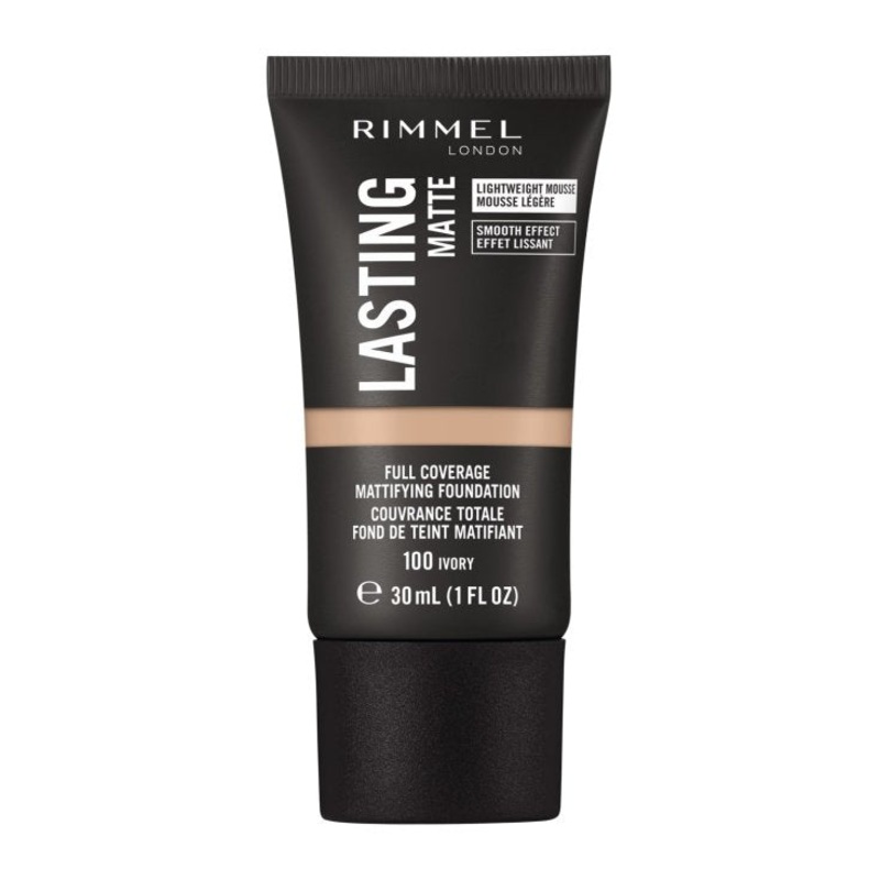 Rimmel Lasting Matte Foundation 100 Ivory