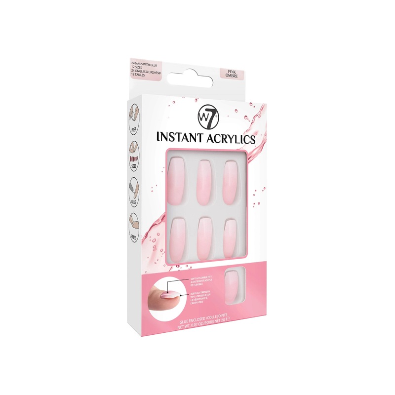 W7 Instant Acrylics Pink Ombre