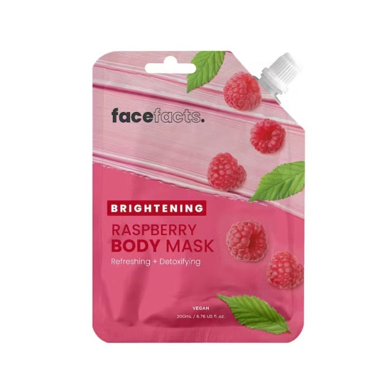 Face Facts Brightening Raspberry Body Mask Refreshing + Detoxifying