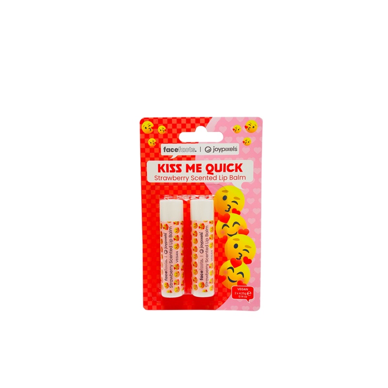 Face Facts Kiss Me Quick Strawberry Lip Balm