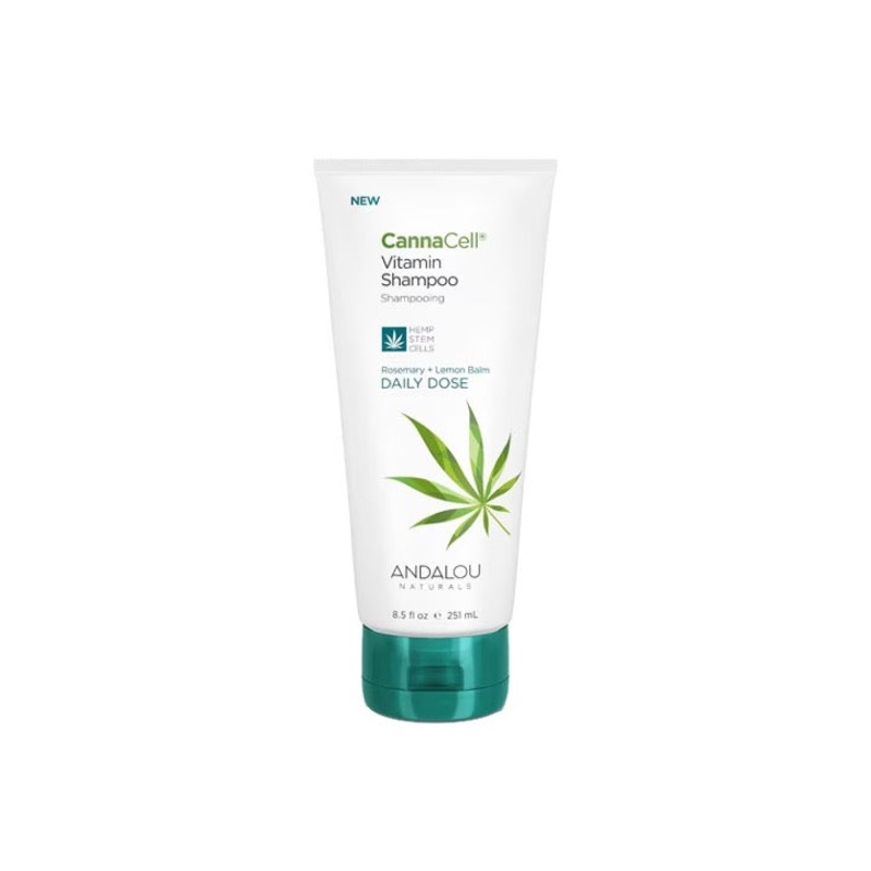 Andalou Naturals CannaCell Vitamin Shampoo Daily Dose Rosemary + Lemon Balm