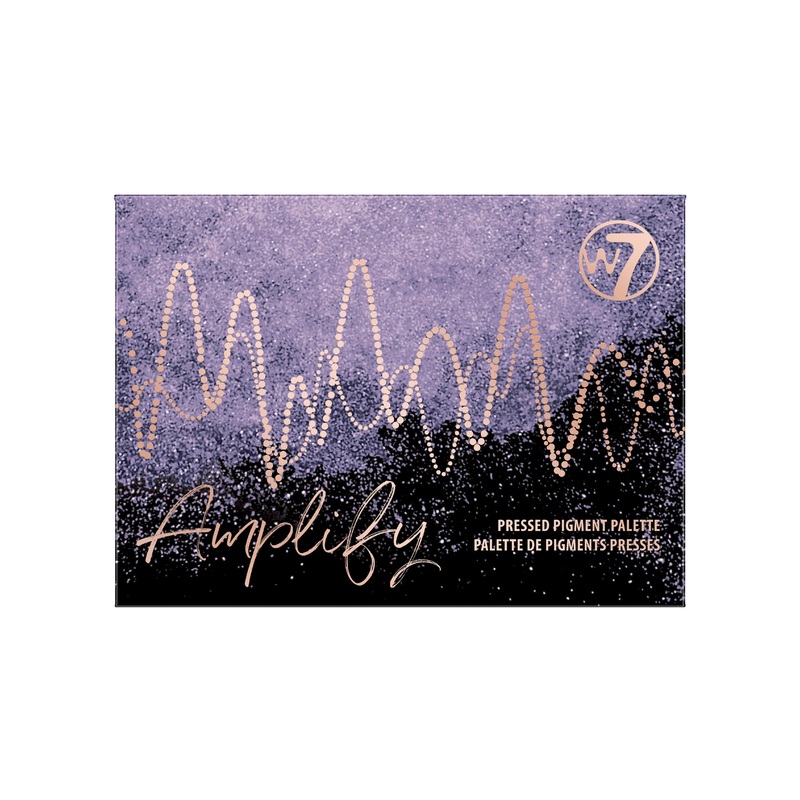W7 Amplify Pressed Pigment Palette Drama
