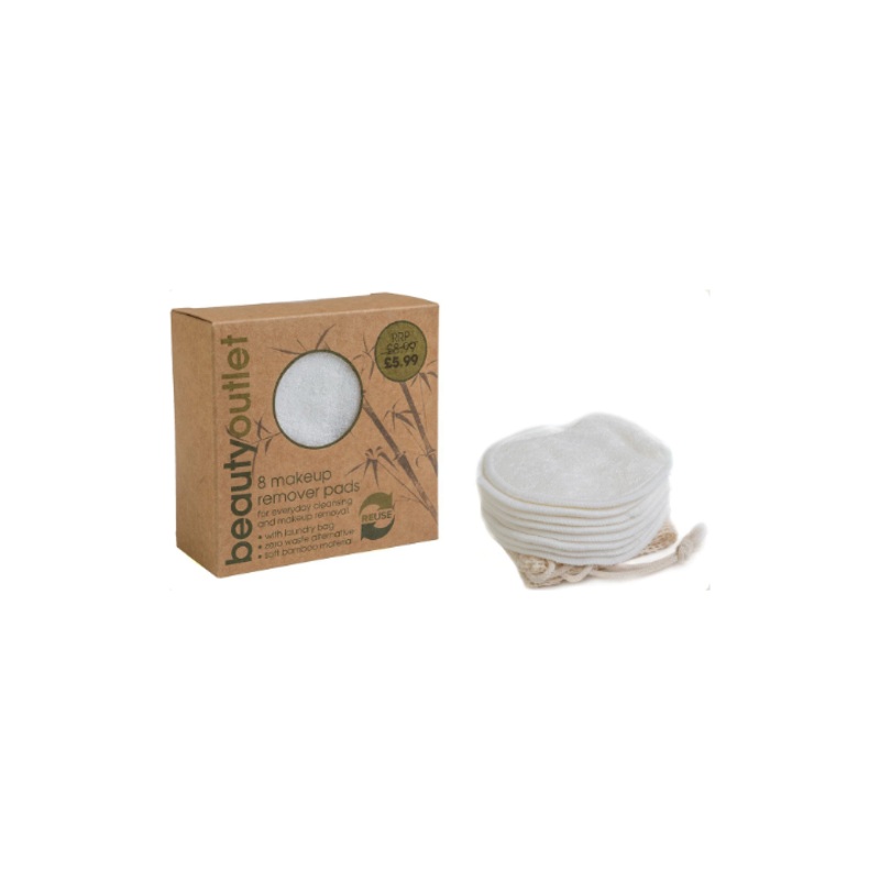 Beauty Outlet 8 Reusable Makeup Remover Pads BEAU137