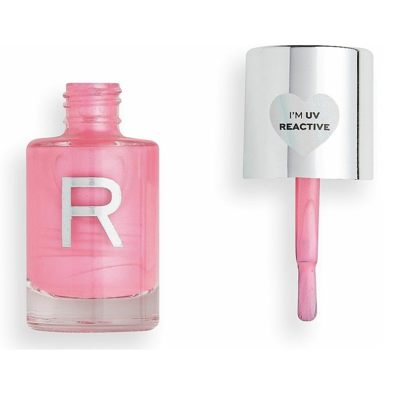 Revolution Neon Glow Nail Polish Pink Vibes