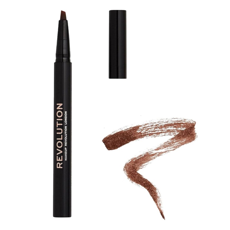 Revolution Bushy Brow Pen Ash Brown