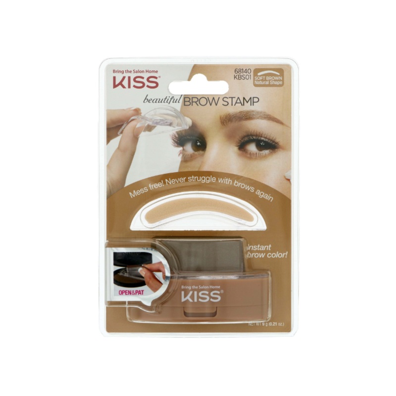 Kiss Beautiful Brow Stamp Soft Brown