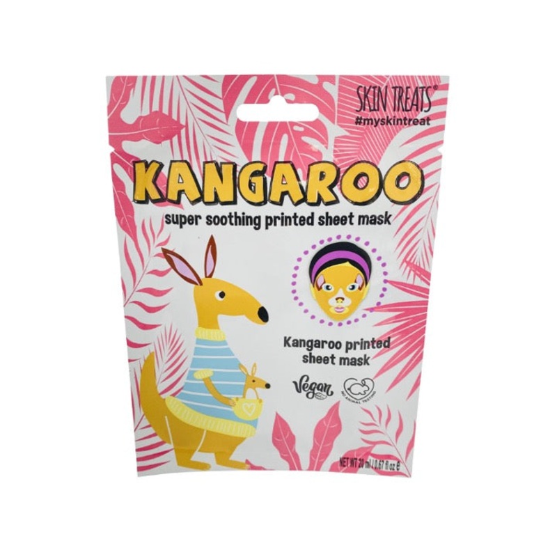 Skin Treats Kangaroo Super Soothing Printed Sheet Mask
