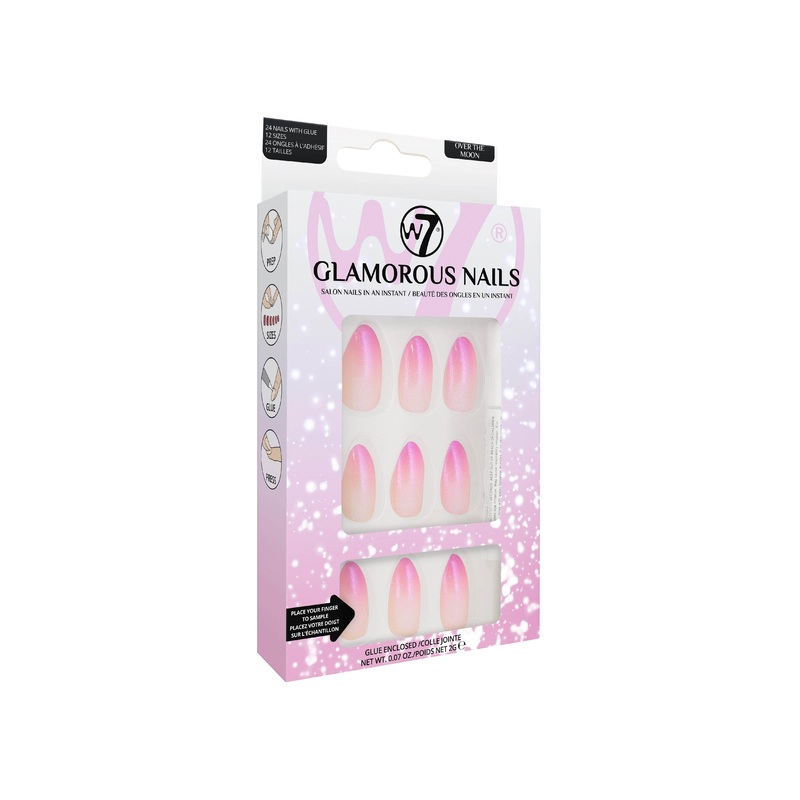 W7 Glamorous Nails Over The Moon