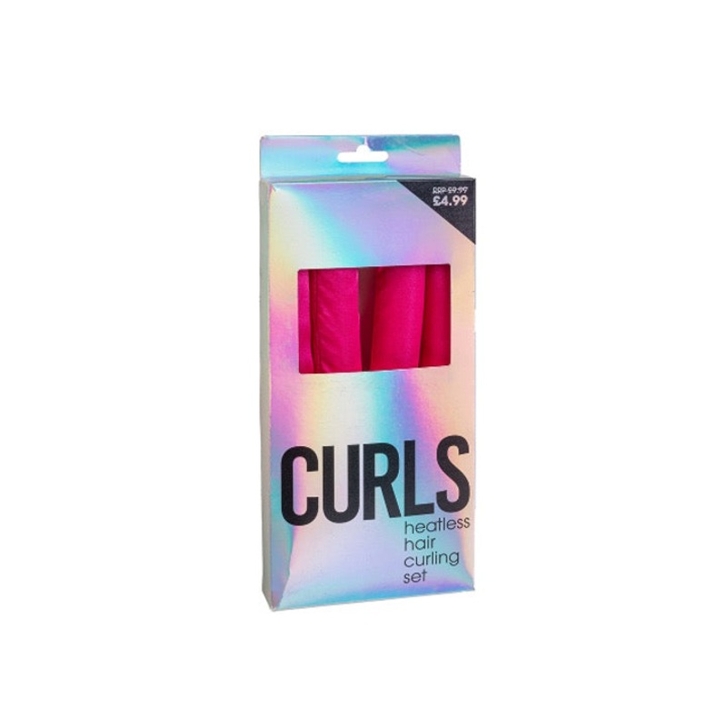 Beauty Outlet Curls Magenta Heatless Hair Curler BEAU411