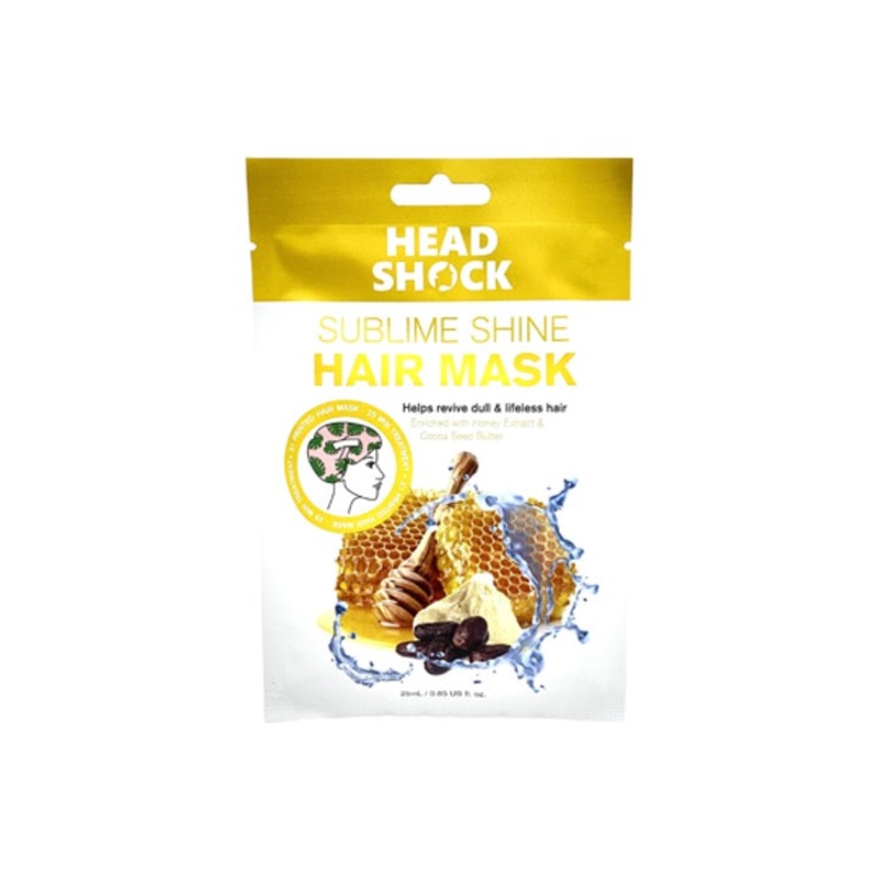 Head Shock Sublime Shine Hair Mask With Honey Extract & Cocoa Seed Butter