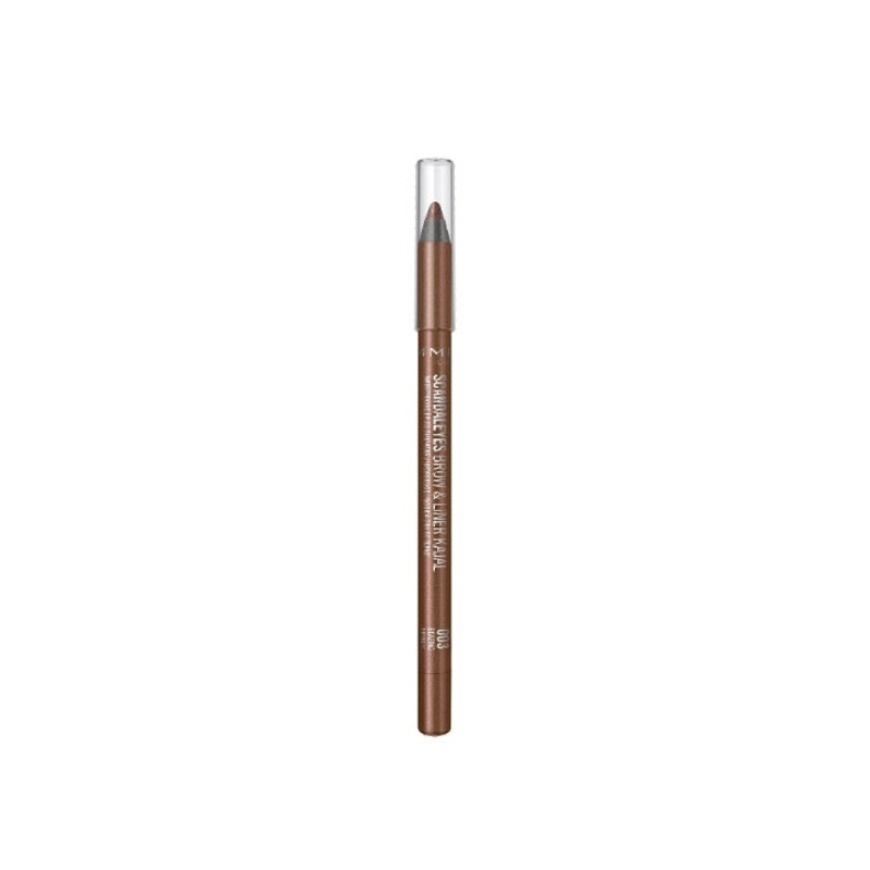 Rimmel Scandaleyes Brow & Liner Waterproof Kajal Eyeliner 003 Blazing Bronze