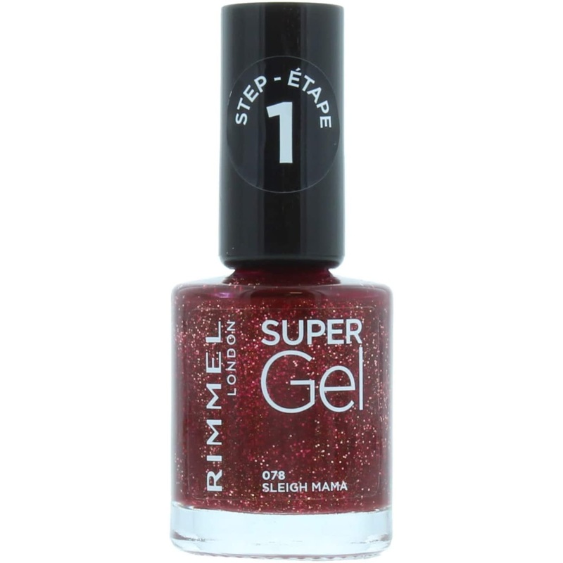 Rimmel Super Gel Nail Polish 078 Sleigh Mama