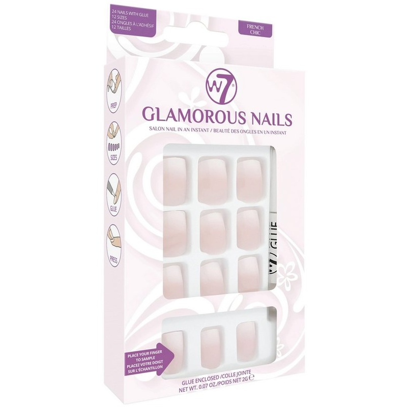 W7 Glamorous Nails French Chic
