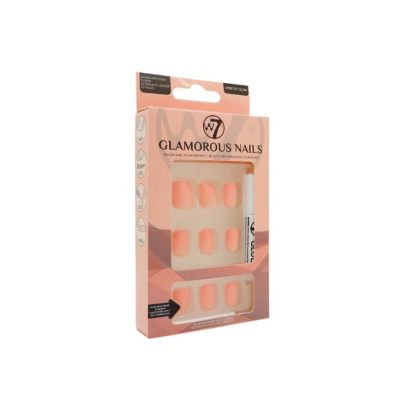 W7 Glamorous Nails Apricot Glow