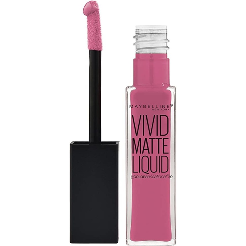 Maybelline Vivid Matte Liquid Lip Gloss Twisted Tulip 12
