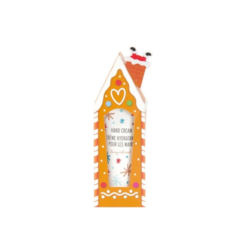 Christmas Novelty Hand Cream & Nail File Set Gingerbread House