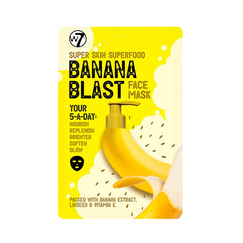 W7 Super Skin Super Food Banana Blast Face Mask
