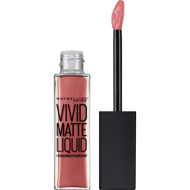 Maybelline Vivid Matte Liquid Lip Gloss Blushing Beige 07