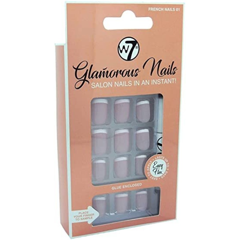 W7 Glamorous Nails French Nails 01