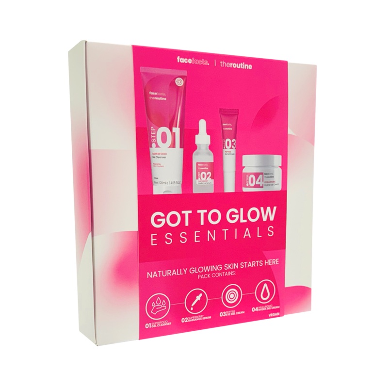 Face Facts The Routine Got To Glow Essentials Set 1-4
