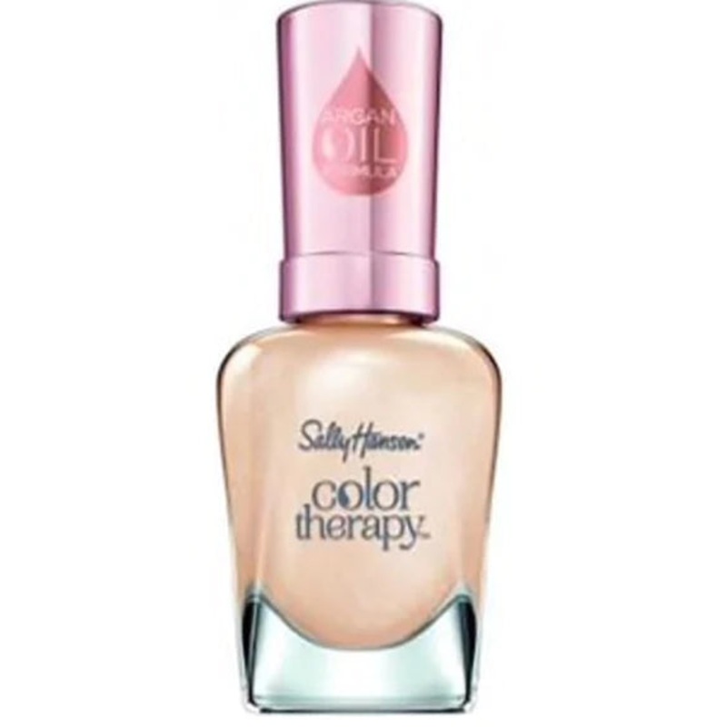Sally Hansen Argan Oil Color Therapy Nail Polish 501 Glow What Fun!