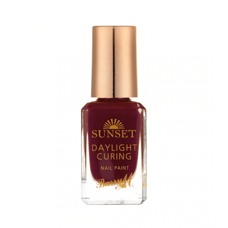 Barry M Nail Polish Sunset Gel Daylight Curing 744 Vengeance Is Wine