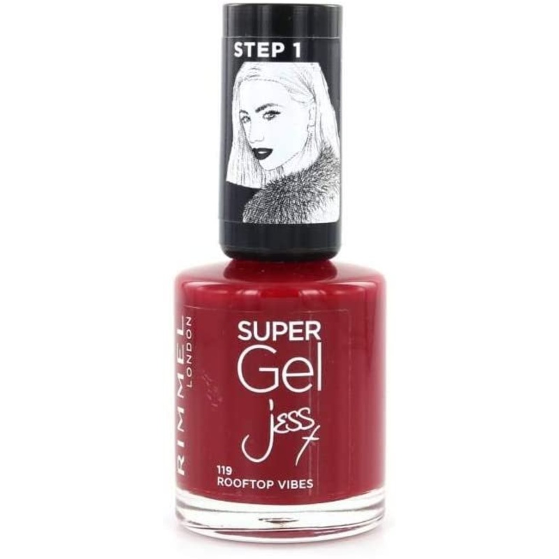 Rimmel Super Gel Nail Polish Rooftop Vibes 119
