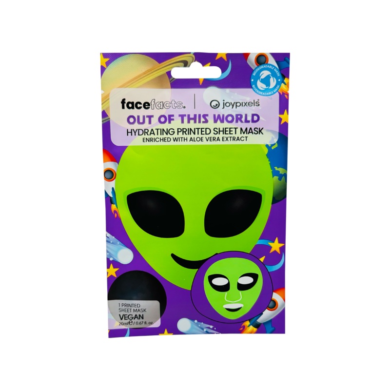 Face Facts Out Of This World Hydrating Sheet Mask With Aloe Vera Extract