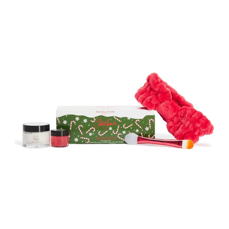 Revolution x Jake Jamie Candy Cane Face & Lip Mask Duo