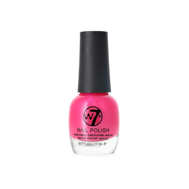 W7 Nail Polish 14 Fluorescent Pink