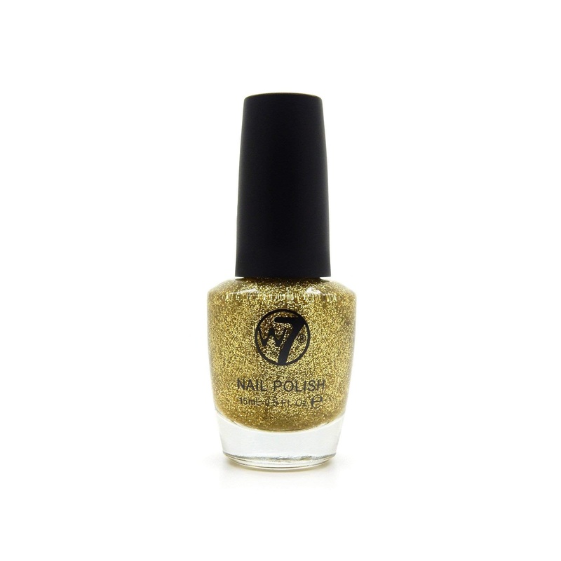 W7 Nail Polish 6 Gold Dazzle