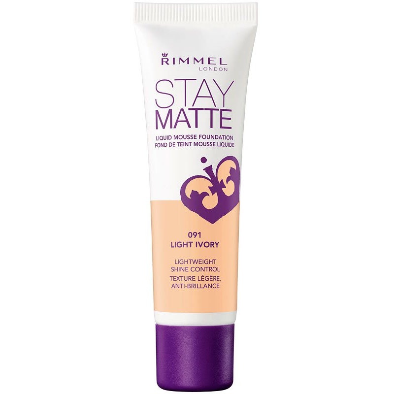 RIMMEL STAY MATTE 091 Light Ivory