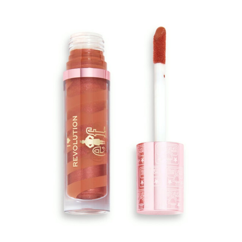 Revolution X Elf I Heart Revolution Candy Cane Lipgloss Best Coffee