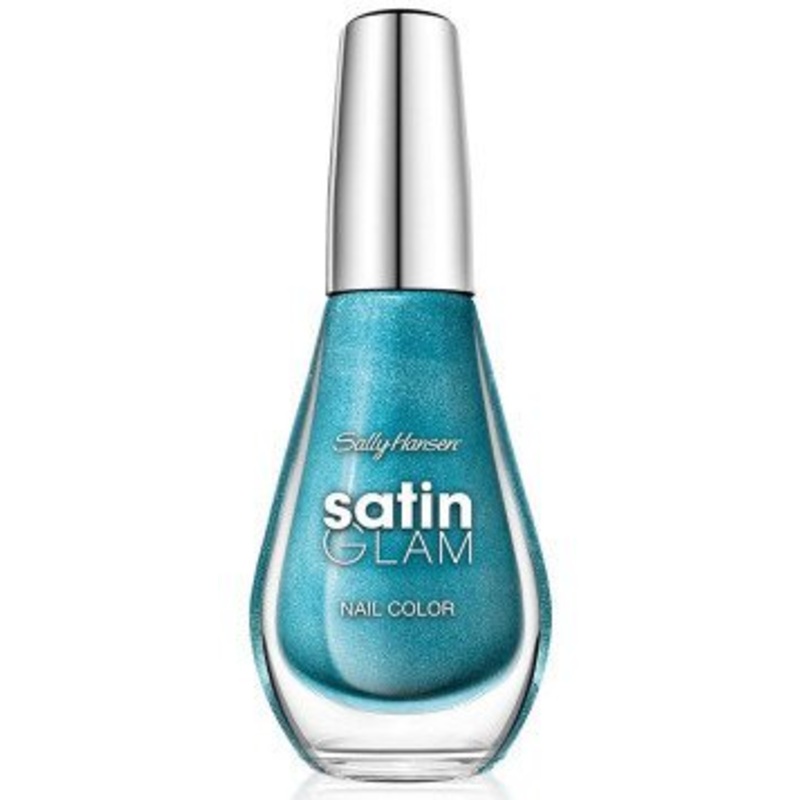 Sally Hansen Nail Polish Satin Glam 06 Teal Tulle