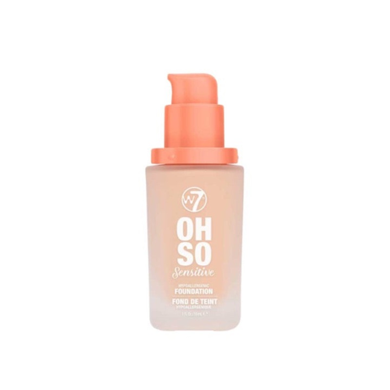 W7 Oh So Sensitive Foundation Sand Beige