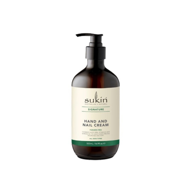 Sukin Hand And Nail Cream Signature 500ml