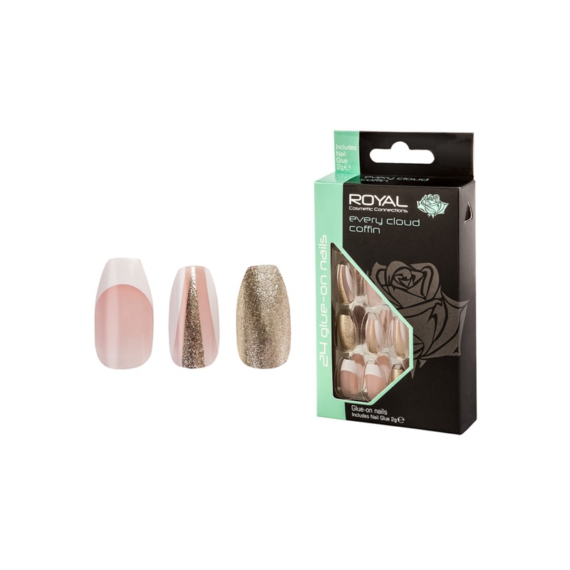 Royal Cosmetics Every Cloud Coffin Nails