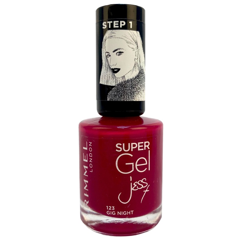 Rimmel Super Gel Nail Polish 123 Gig Night