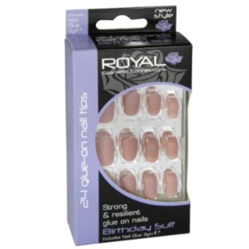 Royal Birthday False Nails