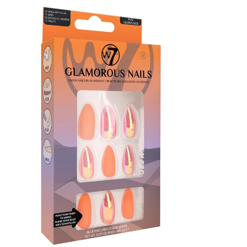 W7 Glamorous Nails Fun Glowstick