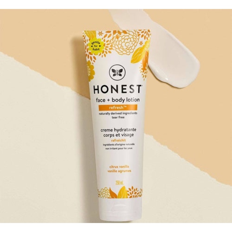 Honest Refresh Face + Body Lotion Citrus