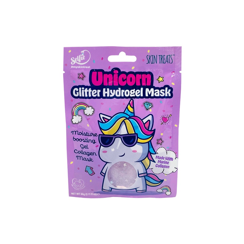 Skin Treats Unicorn Glitter Hydrogel Face Mask