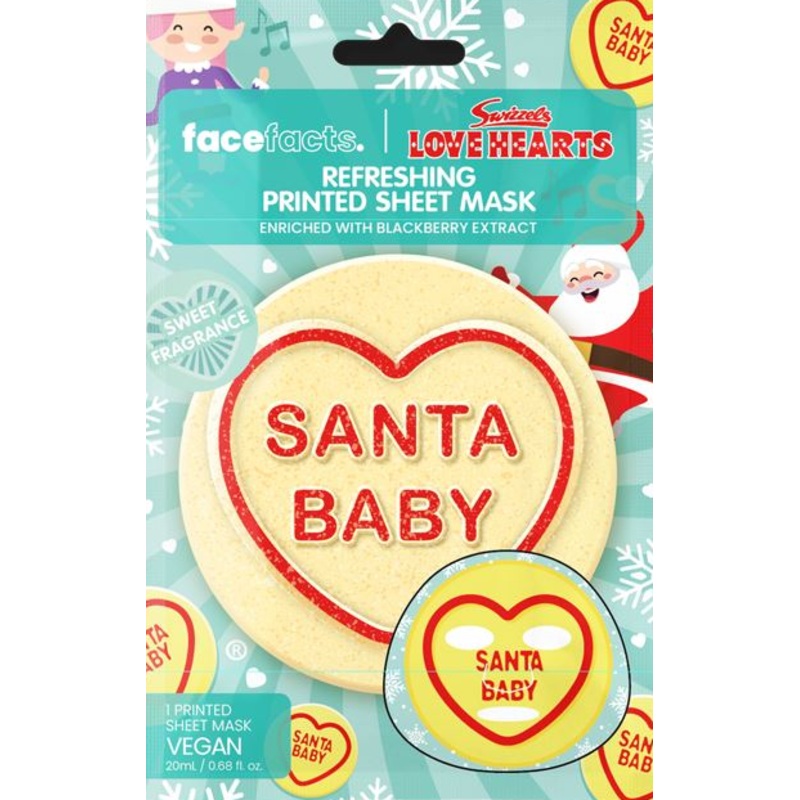 Face Facts Santa Baby Sheet Mask
