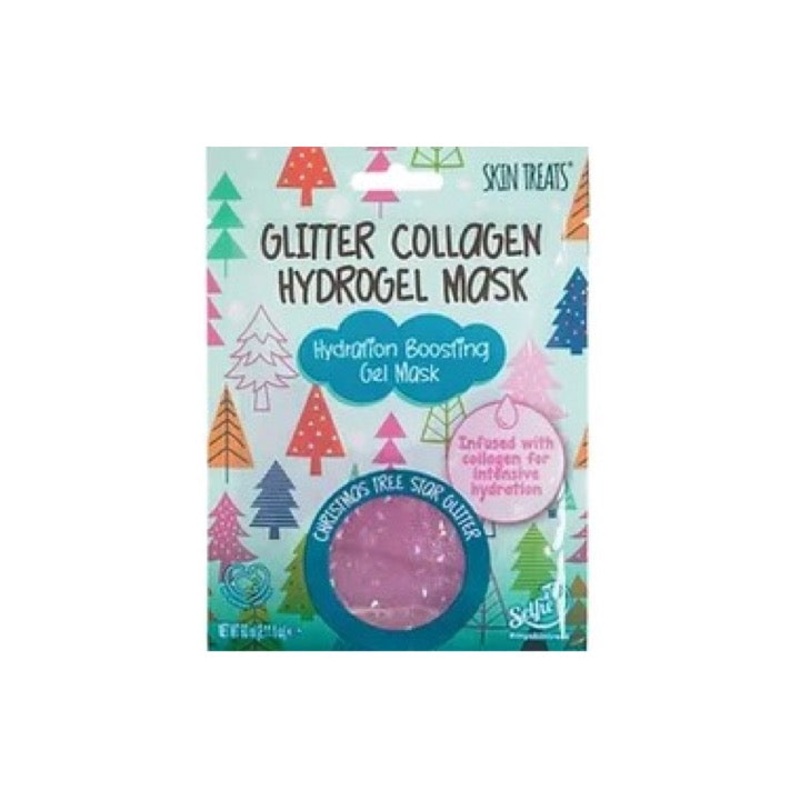 Skin Treats Christmas Tree Glitter Hydrogel Face